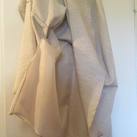 European Linen Long Skirt w/Lining, from David N Boutique - Picture 1 of 5